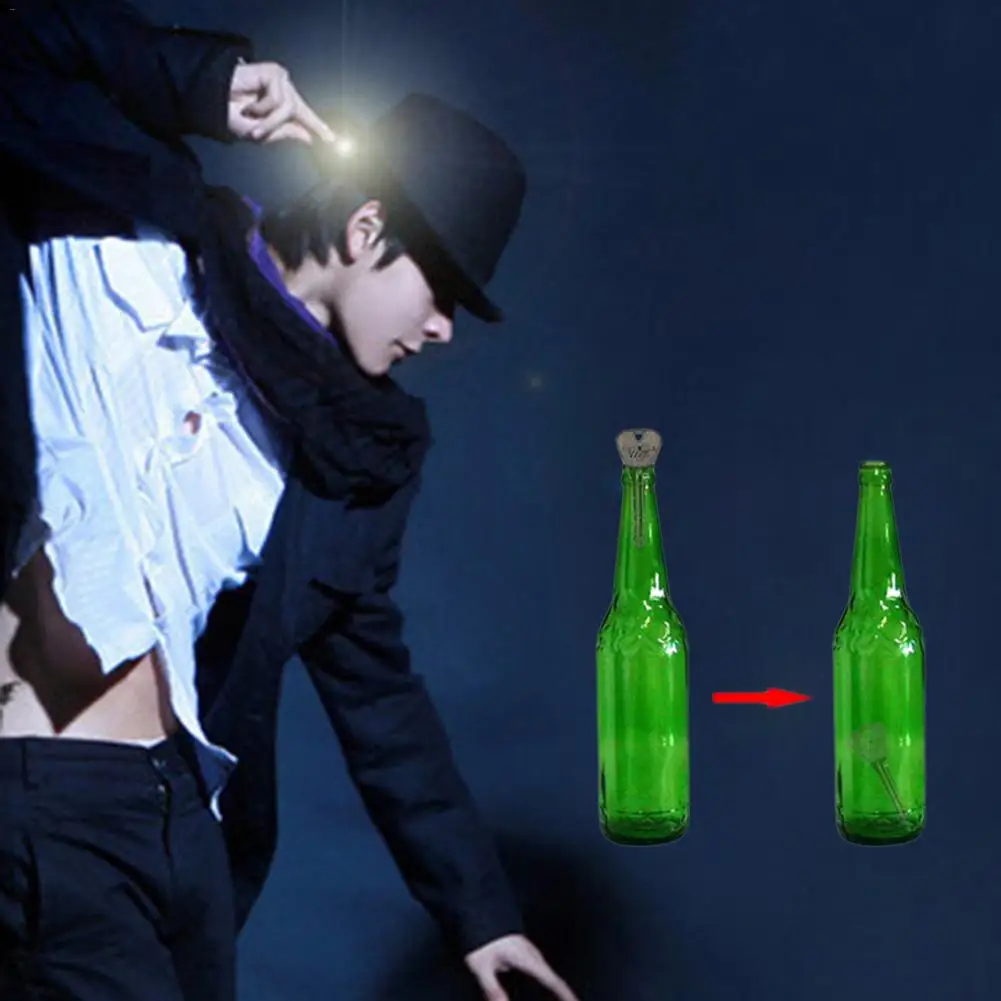 2 шт./упак. легко делать фокусы Иллюзия Ключ быть в бутылке сложить ключи