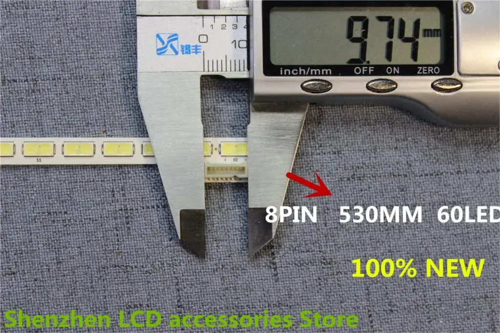 

60LED 530mm LED strip bar for LG 42LS5600 42LS560T 42LS570S 42LS575S T420HVN01.0 Innotek 42Inch 7030PKG 60ea