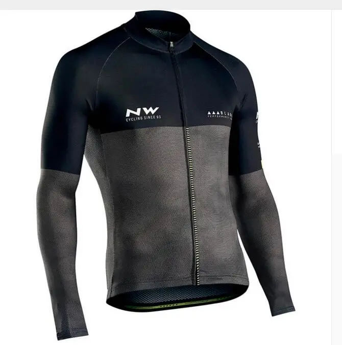 Мужская велосипедная рубашка New2019 NW Northwave с длинным рукавом Майо MTB одежда для