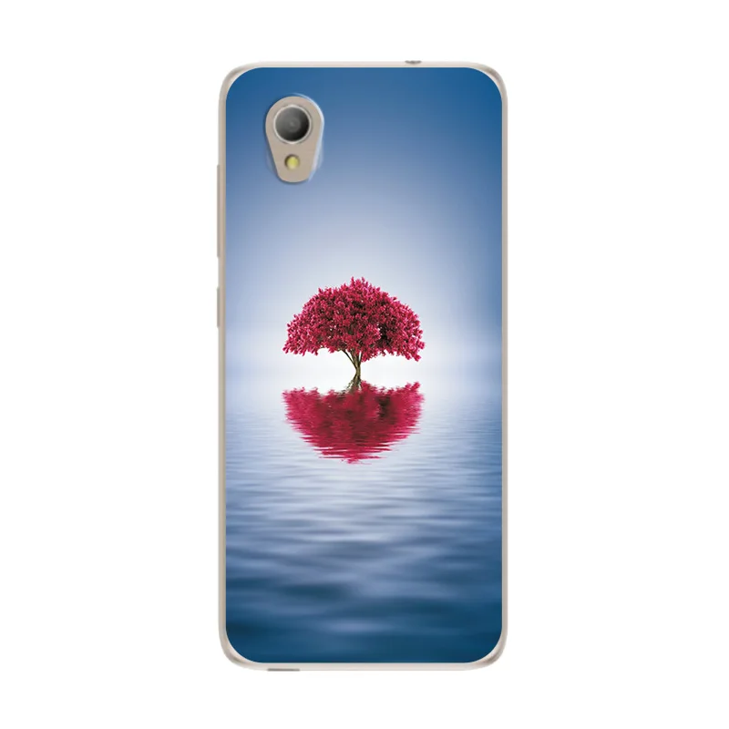 W48 Милый модный чехол для телефона Alcatel 1 5033D 5033 5033A 5,0 ''Любовь Сердце задняя крышка для Alcatel1 5033D 5033 чехол-бампер - Цвет: W48