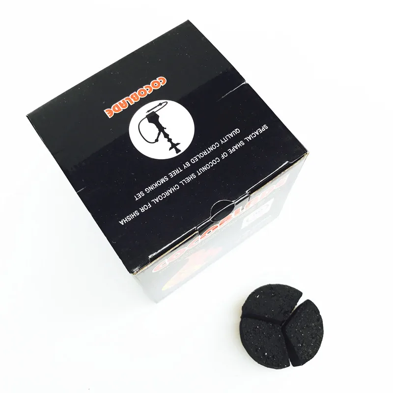 Cocoblade Кокосовая Скорлупа уголь для кальяна кальян sheesha 48 шт 0,58 кг для держателя угля kelaoke угольная чаша для угля нагреватель