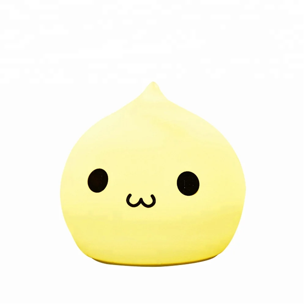 Lampe enfant chambre chevet ночник для детей милый кот меняющий цвет в воде игрушки