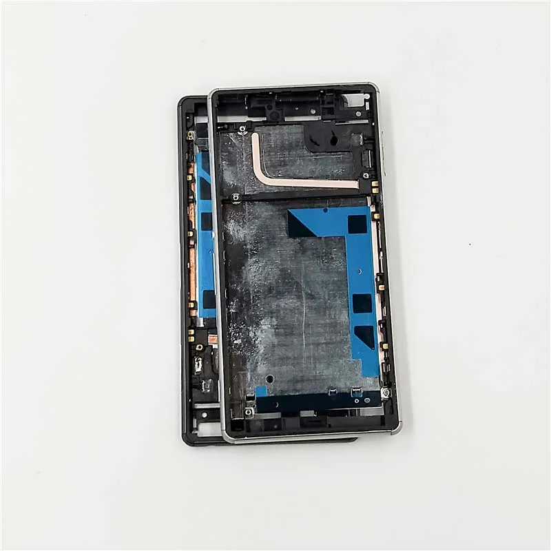 Для Sony Xperia Z5 E6603 E6653 E6633 E6683 передняя рамка для мобильного телефона Корпус Сменные