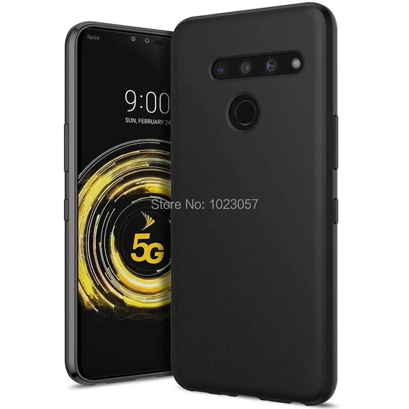 Мягкий чехол для LG V50 Q60 Роскошный из ТПУ и силикона чехлы K50 задняя крышка