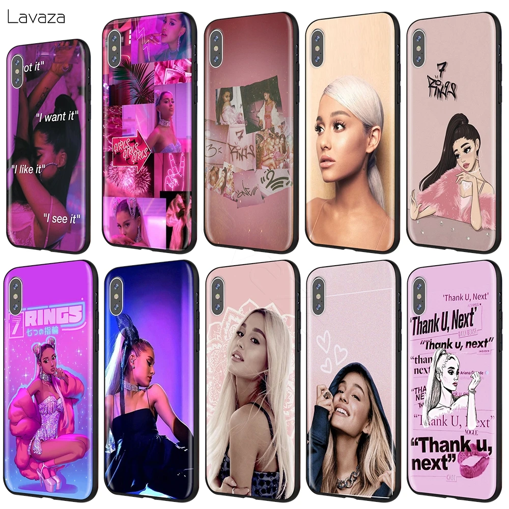 Чехол Lavaza Ariana Grande для iPhone 12 mini 11 Pro XS Max XR X 8 7 6 6S Plus 5 5s se|Бамперы| |