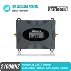 LCD 3G 2100 Celular ретранслятор сигнала WCDMA UMTS сотовый телефон усилитель данных SMA Тип для Европы Азии Бразилии Новой Зеландии #4
