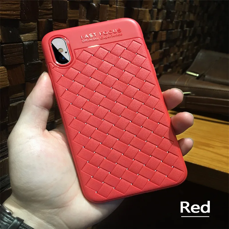 2018 продажа Роскошные тканые из мягкого силикона с узором сетчатый чехол для