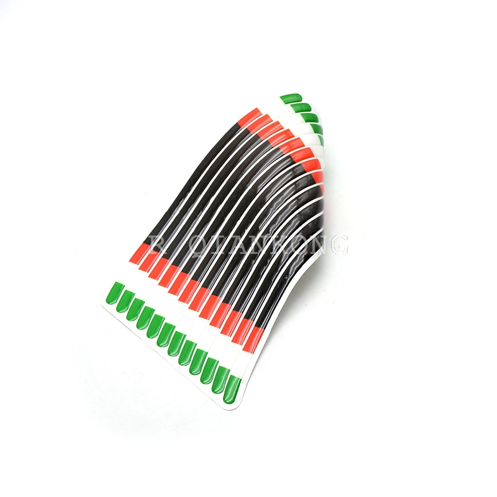 Колесо высокого качества отражающее пламя автомобильное колесо с наклейками