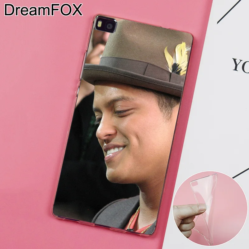 Dreamfox k035 Bruno Mars музыкант Мягкие TPU силиконовый чехол для Huawei P8 p9 P10 lite плюс 2017 Honor 8 Pro 9
