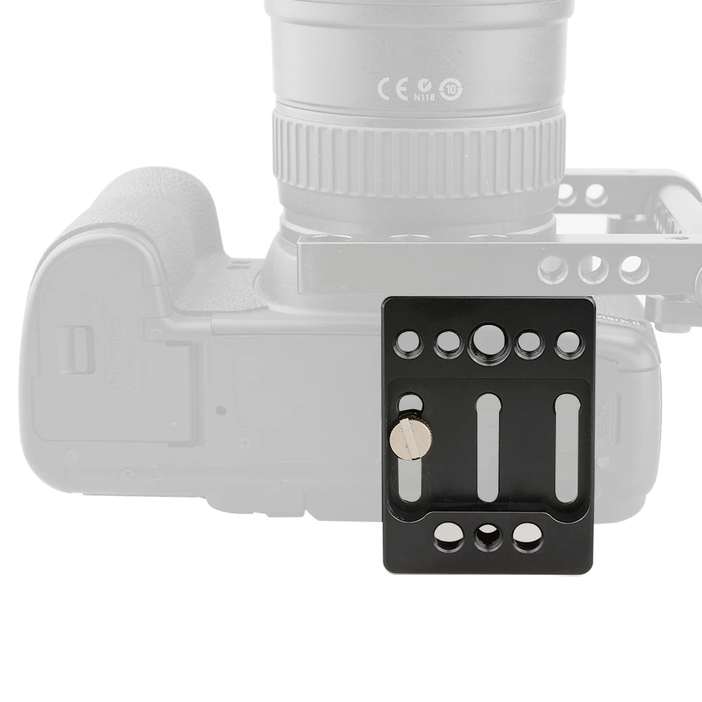 CAMVATE DSLR камера опорная пластина для клетки Rig (универсальный) C1776|camera baseplate|dslr