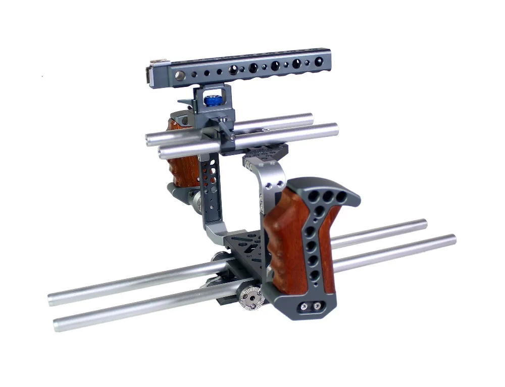 BMCC клетка/Броня Верхняя Боковая ручка 15 мм стержень для черной волшебной камеры