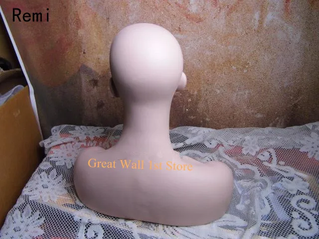 Высокое качество стекловолокна Реалистичная манекен голова манекены дисплей