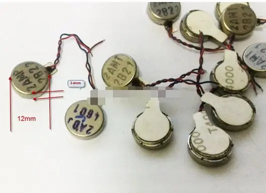 100 шт. вибратор для блинов сотовый телефон Пейджер монета мини двигатель