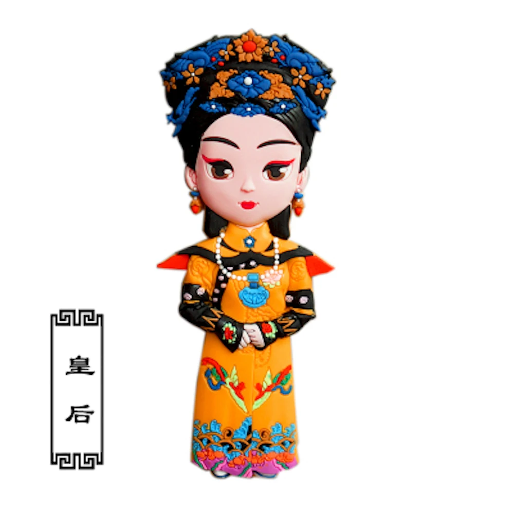 Магнитная наклейка на холодильник магниты декоративная китайская мультяшная