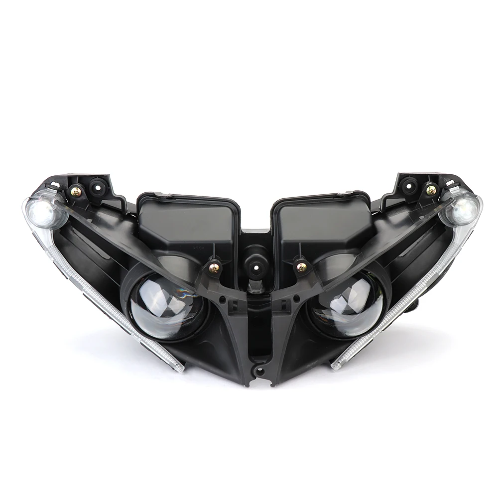 Головной светильник KEMiMOTO для Yamaha YZF R1 YZF-R1 2012 2013, головной светильник, прозрачные аксессуары для мотоциклов