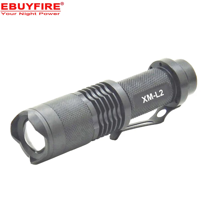 Мини-фонарик XM-L T6 L2 LED 18650 Водонепроницаемый масштабируемый светодиодный