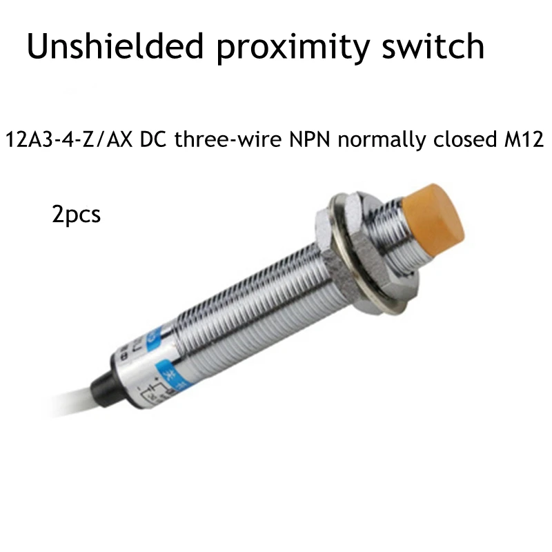 2 шт./лот Бесконтактный переключатель 12A3-4-Z/AX DC с тремя проводами NPN нормально
