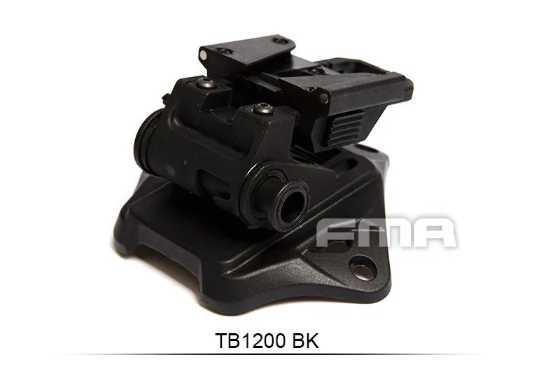 Шлем для страйкбола пейнтбола тактической охоты L4G19 NVG Mount BK пластиковая версия