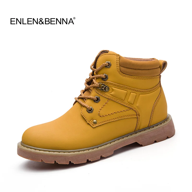 

2018 Big Size Men Ankle Boots High Quality Genuine Leather Men Work&Safety Boots Winter Shoes Rubber Boots For Men Work Shoes