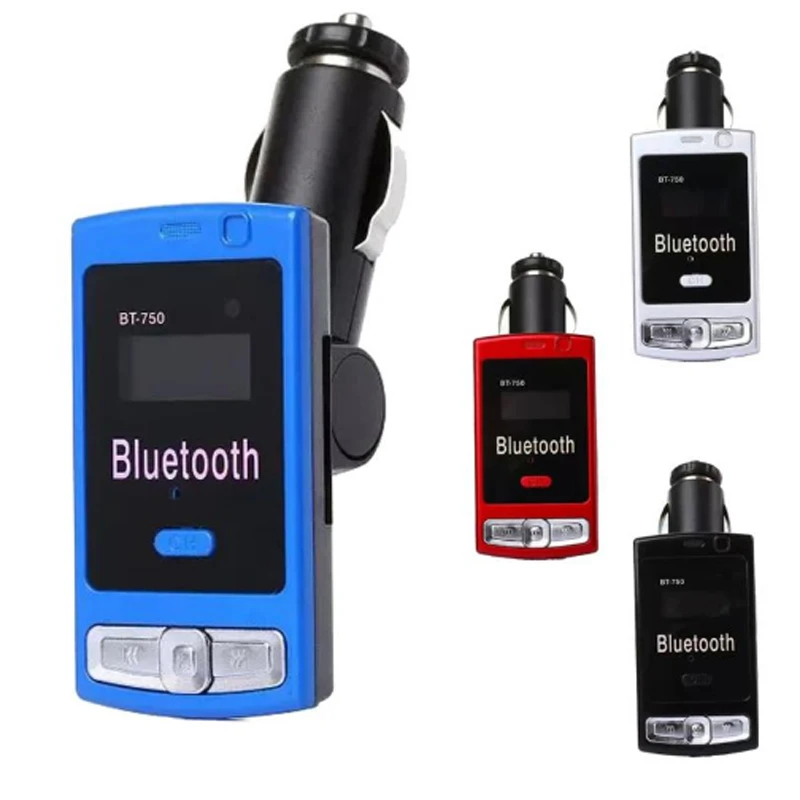 

New! IDEAIDIO@Car MP3 Music Player Car Kit MP3 Bluetooth Player FM Transmitter Modulator SD USB Remote Car Styling 750