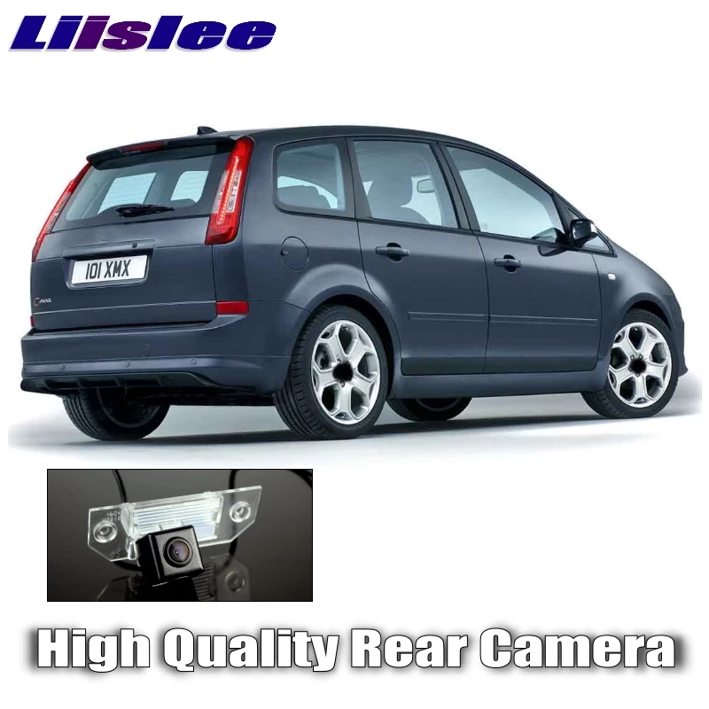 LiisLee Автомобильная камера заднего вида для Ford C Max CMax 2003 ~ 2010 ночного видения HD