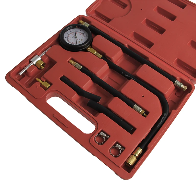 Автомобильный топливный насос тестер инжектор манометр диагностический набор