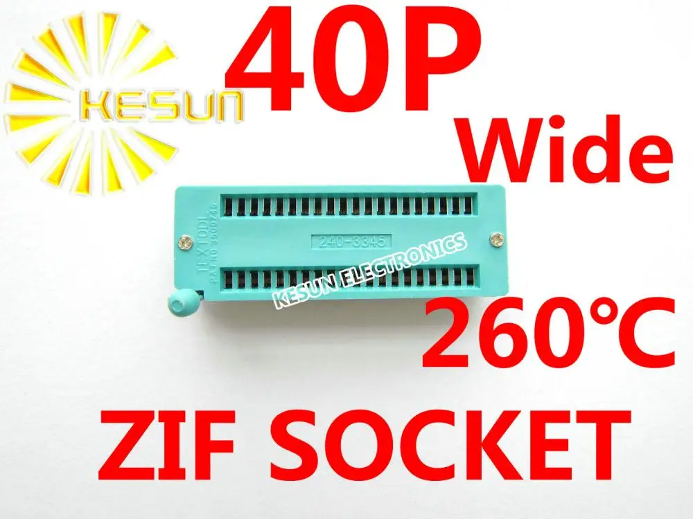 20 шт. универсальная розетка ZIF 40pin шириной 2 54 мм | Обустройство дома