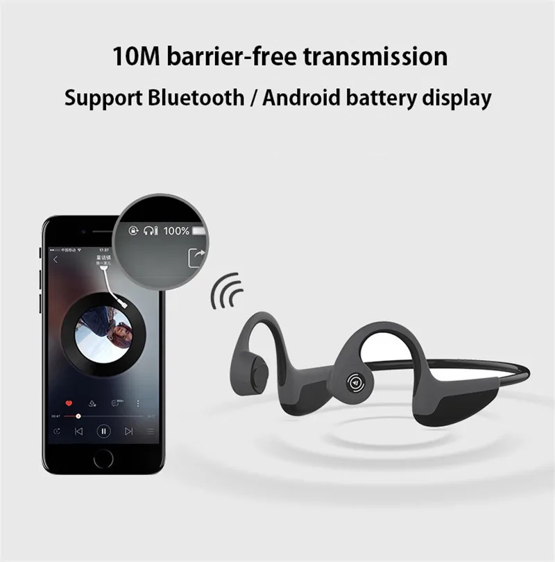 Наушники с костной проводимостью для leagoo M13 T8S M9 M8 T5 kiicaa mix TWS беспроводные Bluetooth