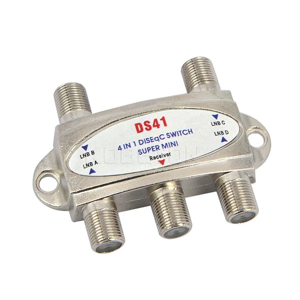 4 в 1 антенна для спутникового переключателя Kebidumei DS41 DISEqC|lnb switch|tv lnbswitch lnb |