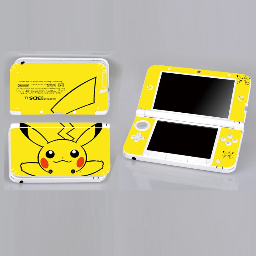 PikaPika 307 виниловая Защитная Наклейка для 3DS XL LL skins стикер s