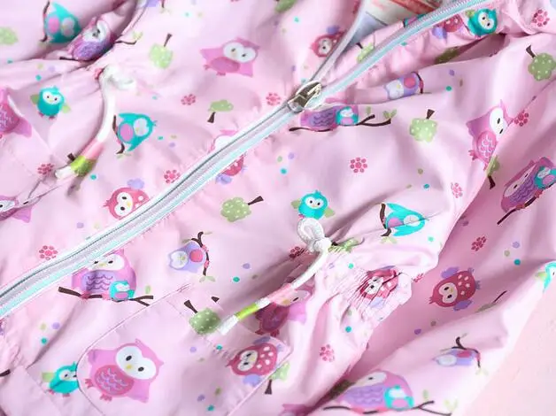 Hot sale2017 Baby Girl Jackets Hooded Jacket Print Owl For Girls Children Kids Spring Outdoor Clothing | Детская одежда и обувь