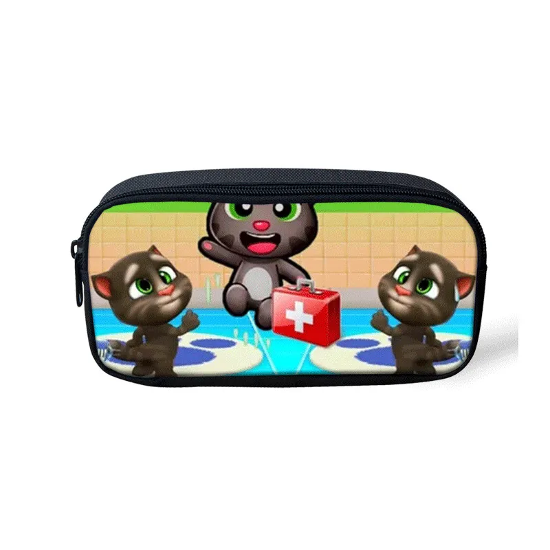 Noisydesigns My Talking Tom 2 3D женские косметические шкатулки Макияж сумка супер детские