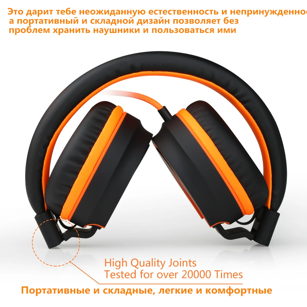 Sound Intone I35 Регулируемые Наушники Съемный fone де ouvido с Микрофоном для Мобильного