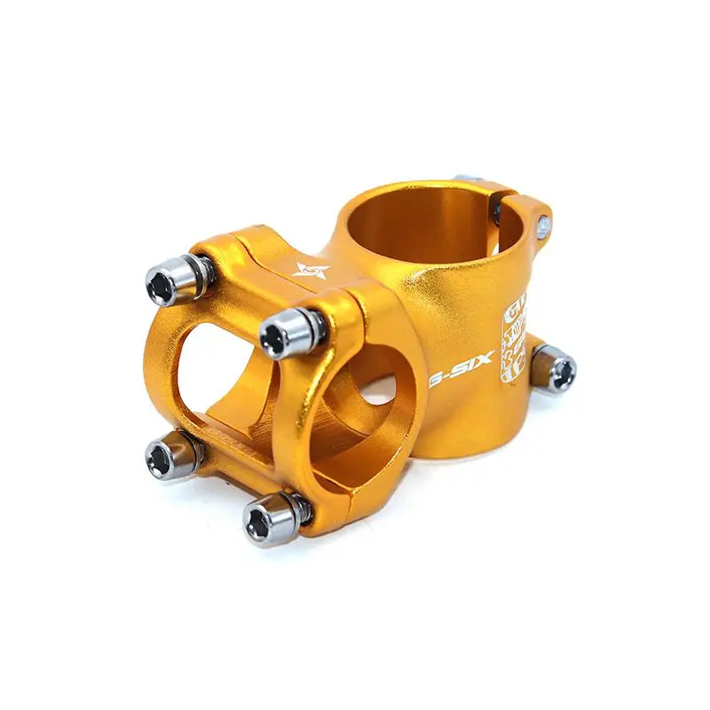 Gipsy G-six Ultra-light Handlebar stem for Balance bike 25.4*32mm bike stem for kid sliding bike - Цвет: gold
