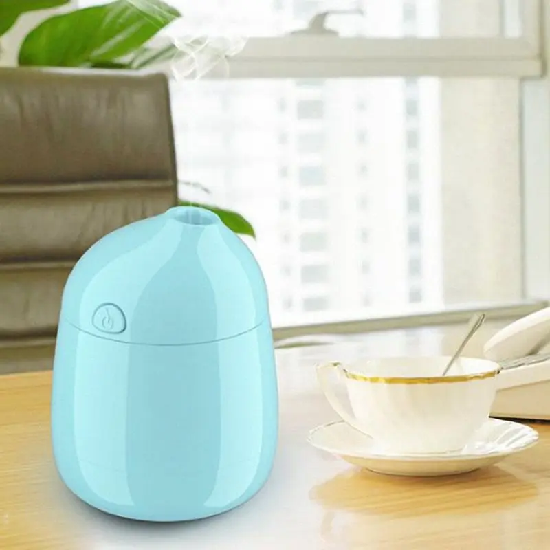 Горячий! Синий Мини анти сухой портативный увлажнитель Macaron домашний