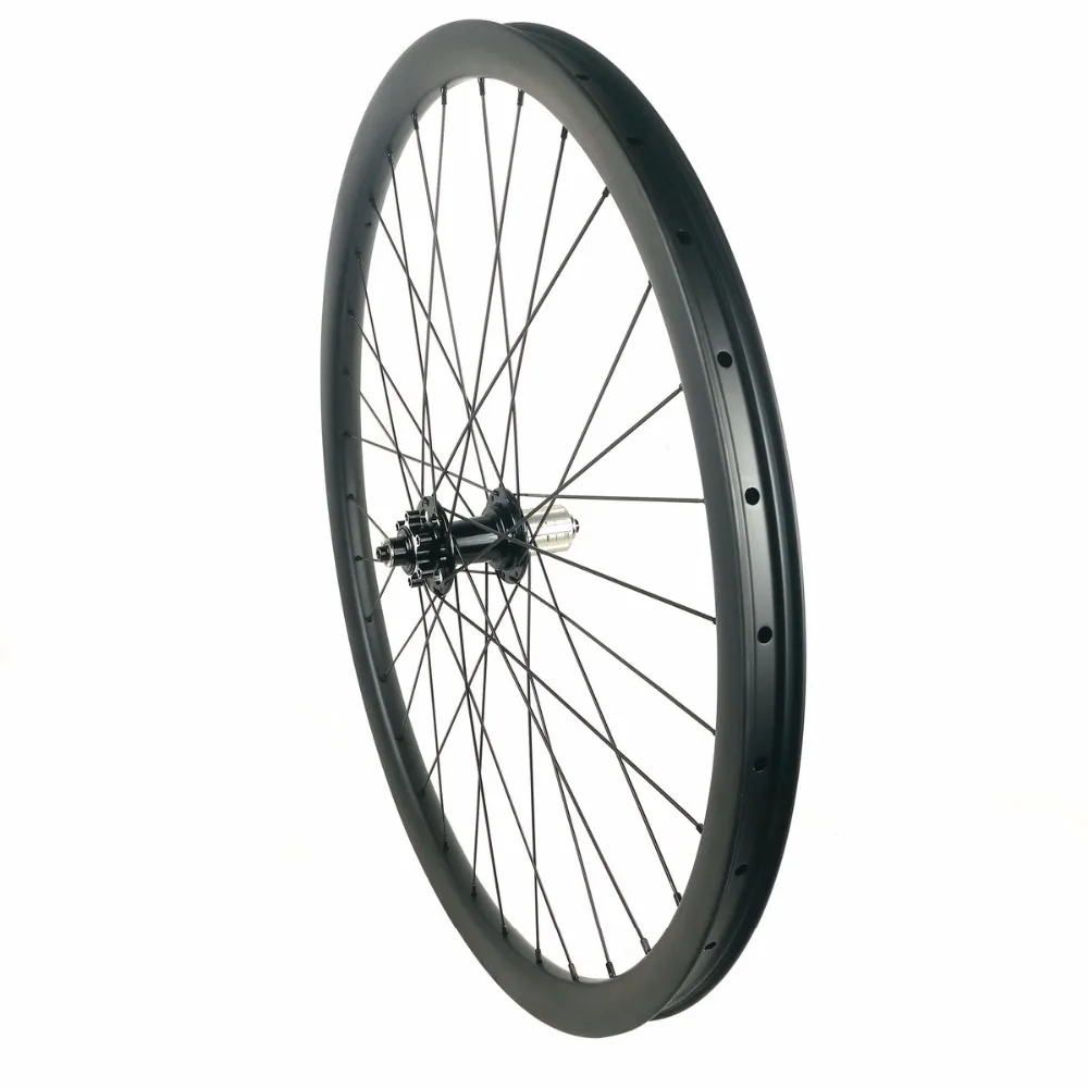 Ульсветильник кие Углеродные mtb колеса 29er асимметричная бескамерная ширина 33 мм