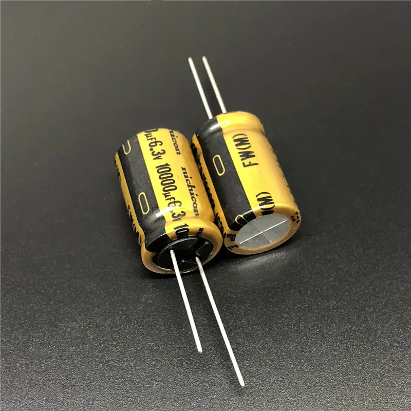 2шт/10 шт 10000 мкФ 6 3 V NICHICON FW серии 16x25 мм 6.3V10000uF аудио алюминиевый электролитический