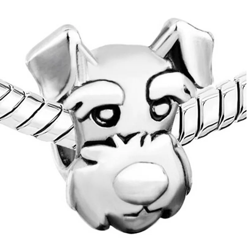 Новинка 2022 г. милые бусины-подвески в виде животных с машущим щенком подходят для