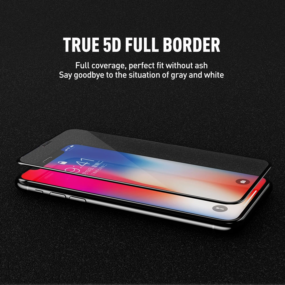 KEYSION 3D full coverage tempered glass for iphone XS Max film screen protector protective 9H iPhone XR | Мобильные телефоны и