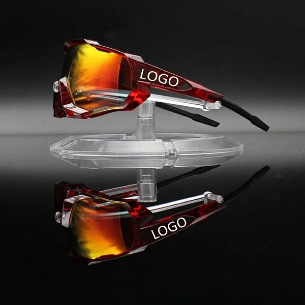 4 lens polarized Мужские и женские поляризованные велосипедные солнцезащитные очки солнцезащитные очки для шоссейного велосипеда мужские UV400 спортивные беговые очки для езды на велосипеде - Цвет: 4 lens polarized