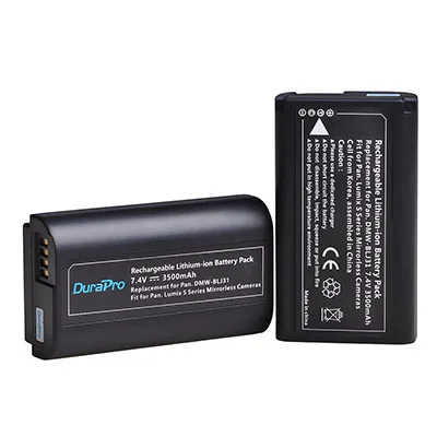 DuraPro 1 шт. DMW-BLJ31 DMW BLJ31 батарея для Panasonic DMW-BLJ31 батарея для Panasonic LUMIX S1, S1R, S1H беззеркальных камер - Цвет: 2 Battery