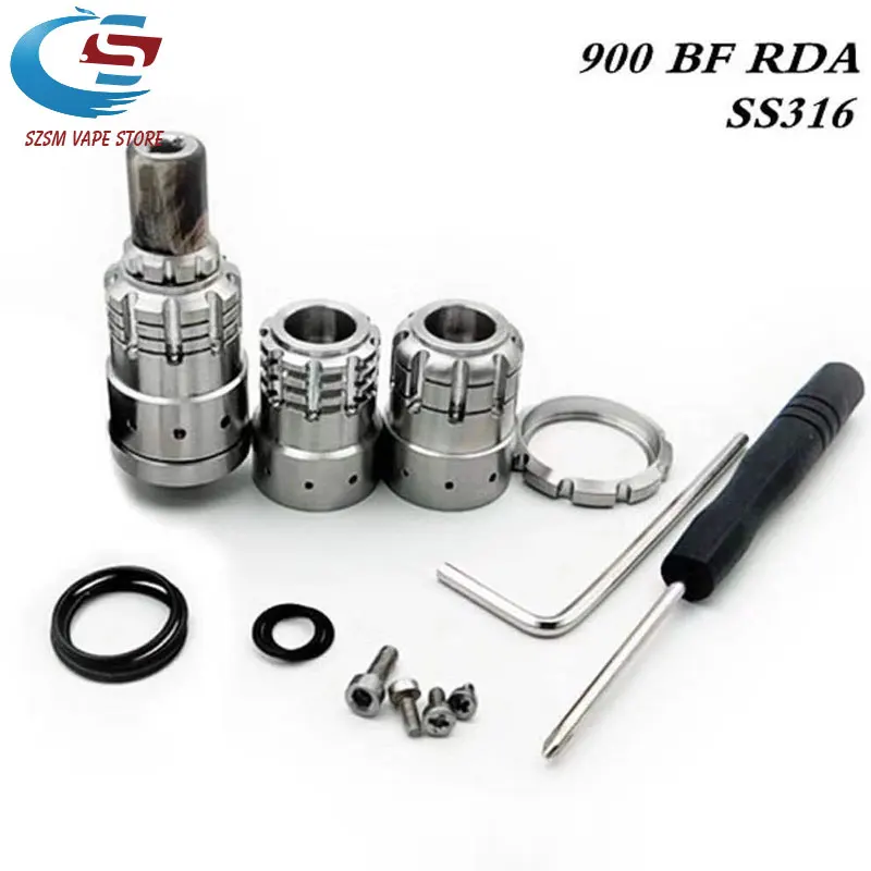 900 bf RDA MTL 316 нержавеющая сталь 12 мм/13 мм/18 мм diamater нижний Фидер Ремонтопригодный