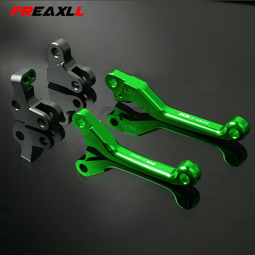 Для Kawasaki ATV KXF450R KXF 450R 450 R 2008 2015 мотокросса Pit Мотоцикл CNC Pivot Dirt Bike тормоза сцепления
