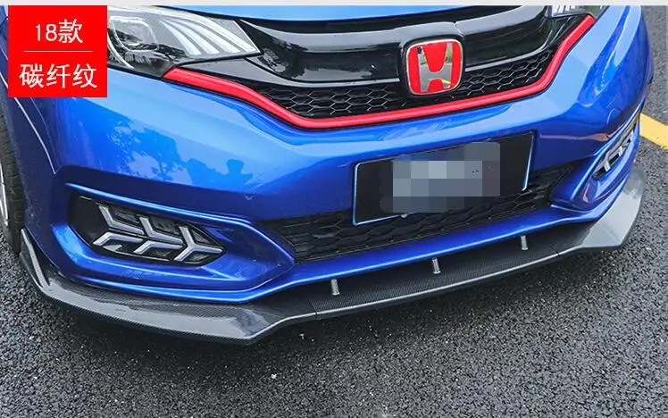 Для Honda FIT JAZZ обвес спойлер- для Honda FIT ABS задний спойлер передний бампер диффузор защитные бамперы