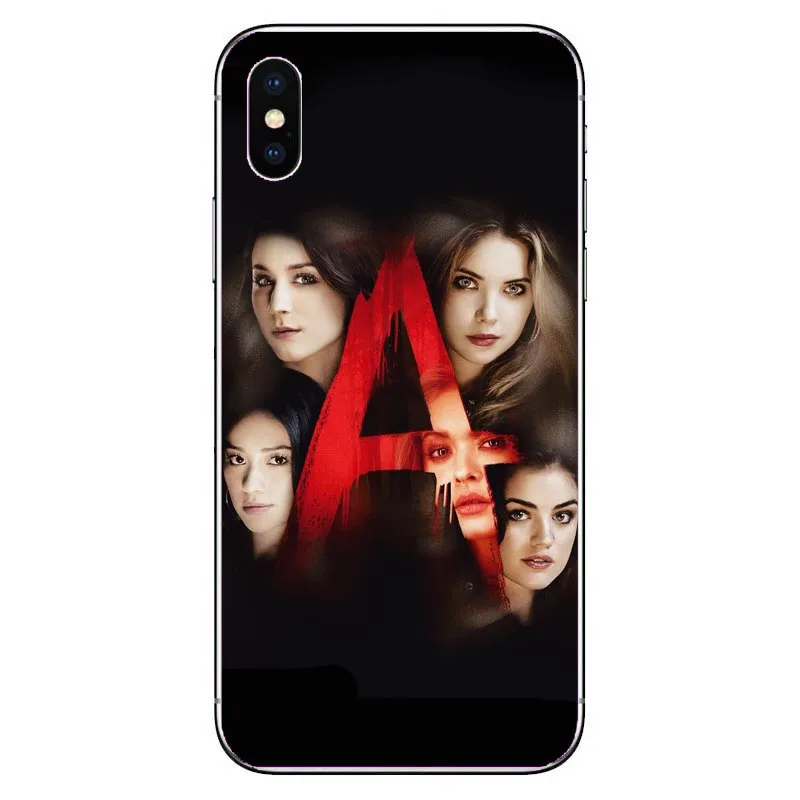 TPU Довольно маленький лжецы PLL ТВ Показать Роскошные гибридный мягкий силиконовый чехол для телефона для iPhone 8 7 6 s плюс X XS MAX x5S SE чехол Coque - Цвет: TPU