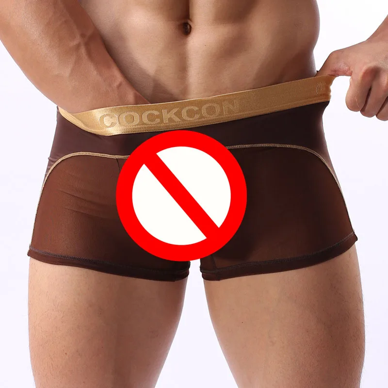 [EXILIENS], нижнее белье для мужчин, Cueca, боксеры, мужские прозрачные сексуальные трусы, мужские одноцветные трусы, брендовые боксеры для геев, размер M-XXL