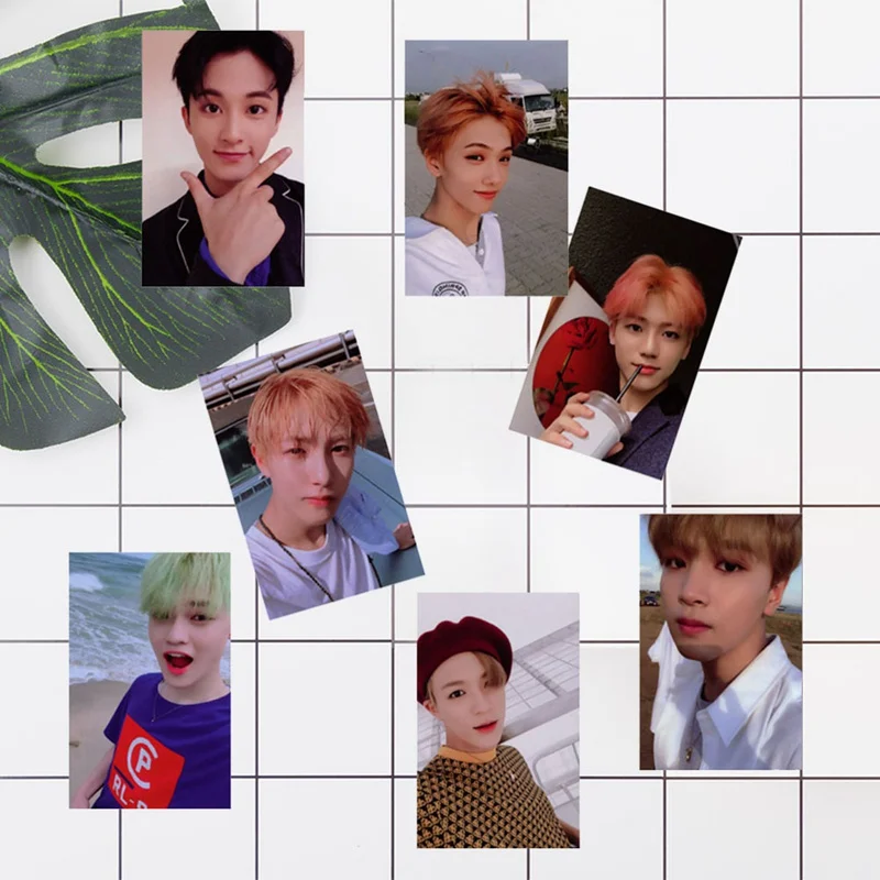7 шт./компл. K POP NCT DREAM 2018 мини 2 альбома We Go Up самодельные Lomo карты автограф