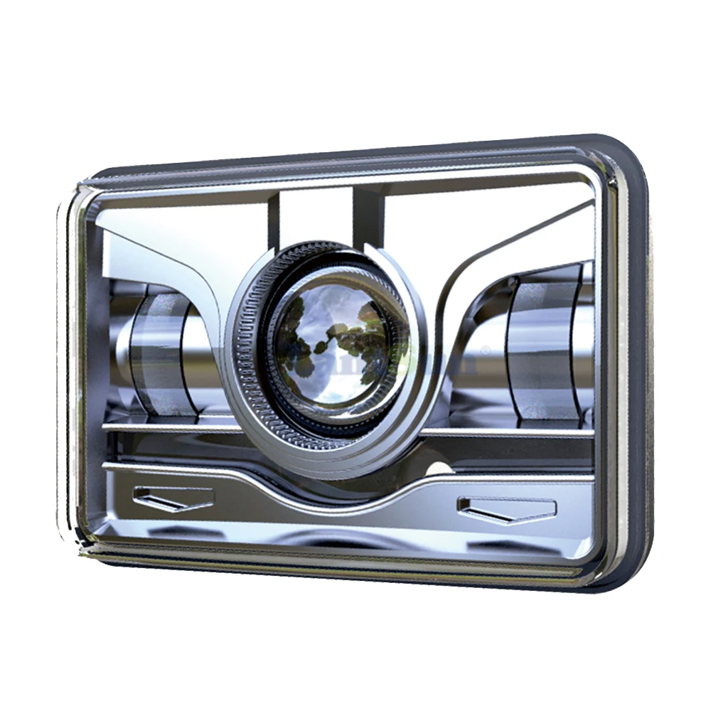 Светодиодный 6456 4X6 дюймовый светодиодный фары HID Замена H4651 H4652 H4656 H4666 H6545 для GMC