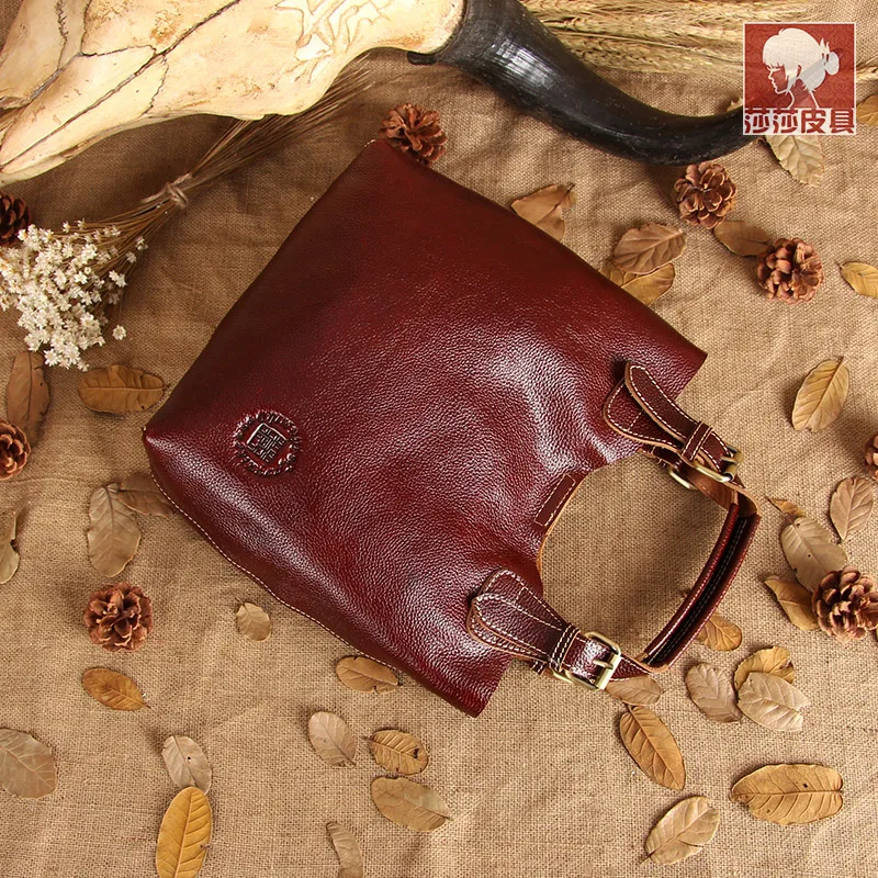 Новинка 100% высококачественные женские сумки из натуральной кожи композитная