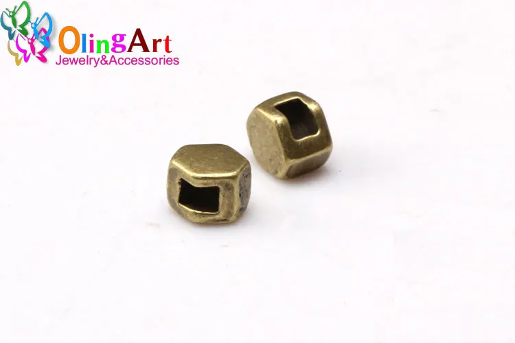 Olingart 30 шт. 3*2 мм Подвески крестообразной формы сердца бусины для нанизывания тибетского серебра Поиск браслет ювелирных изделий DIY ручной работы